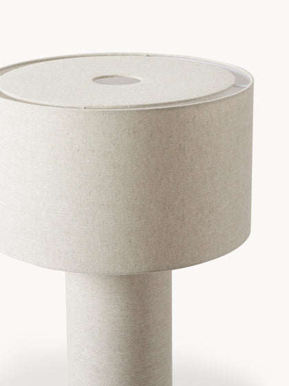 Dimbare Vloerlamp met Linnen Kap 'Soft Glow'
