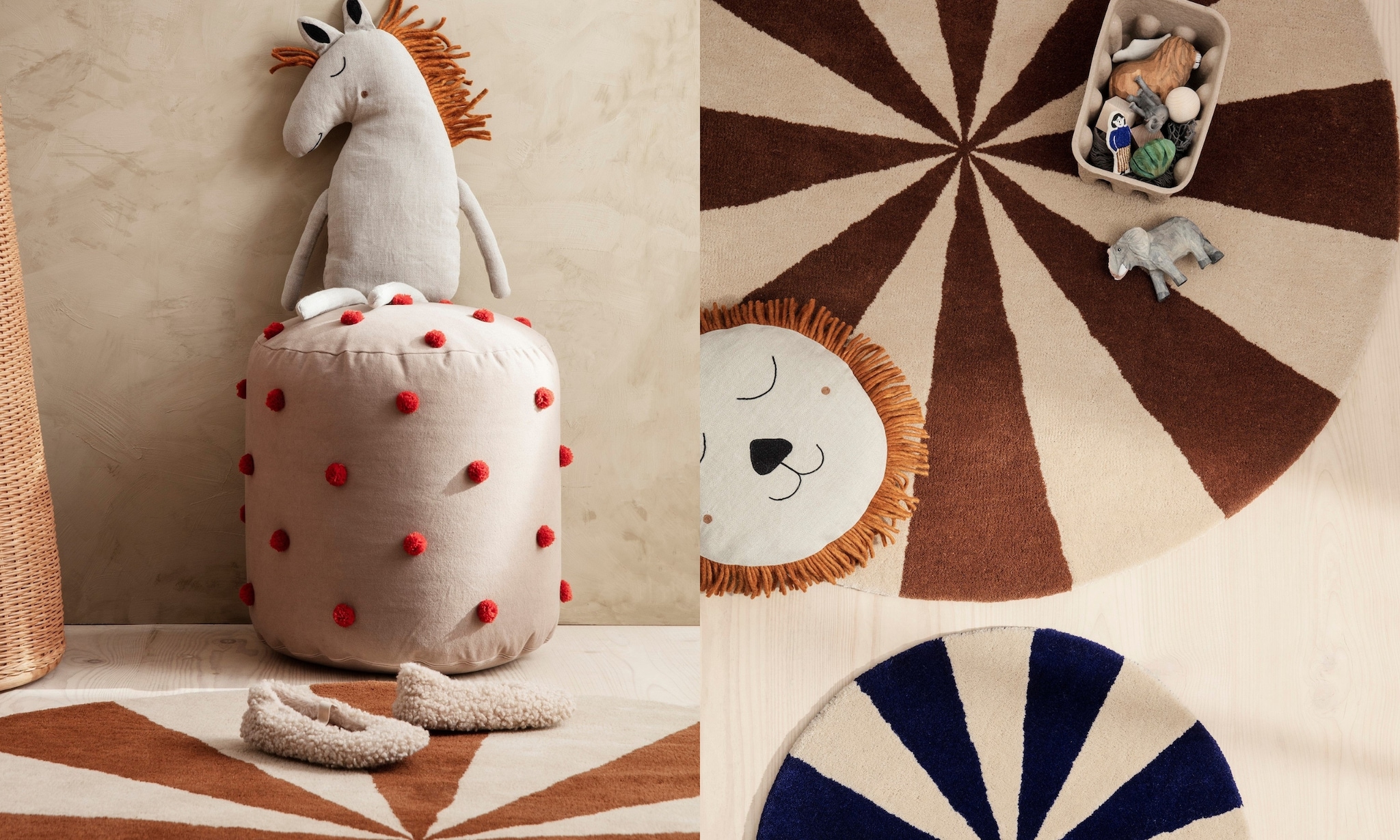 ferm LIVING Kids Vloerkleed