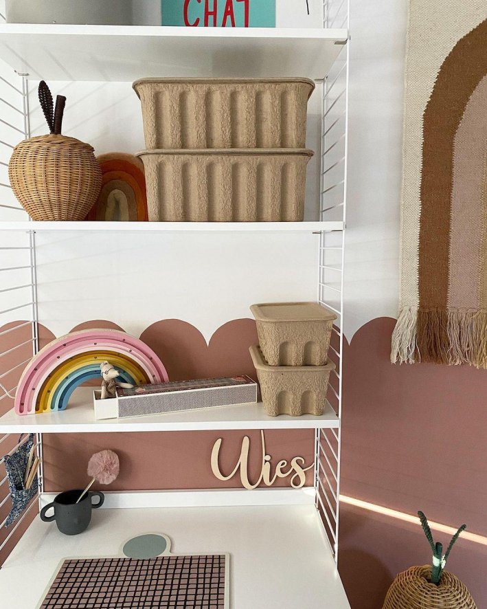 ferm LIVING Turn opbergmand vilt