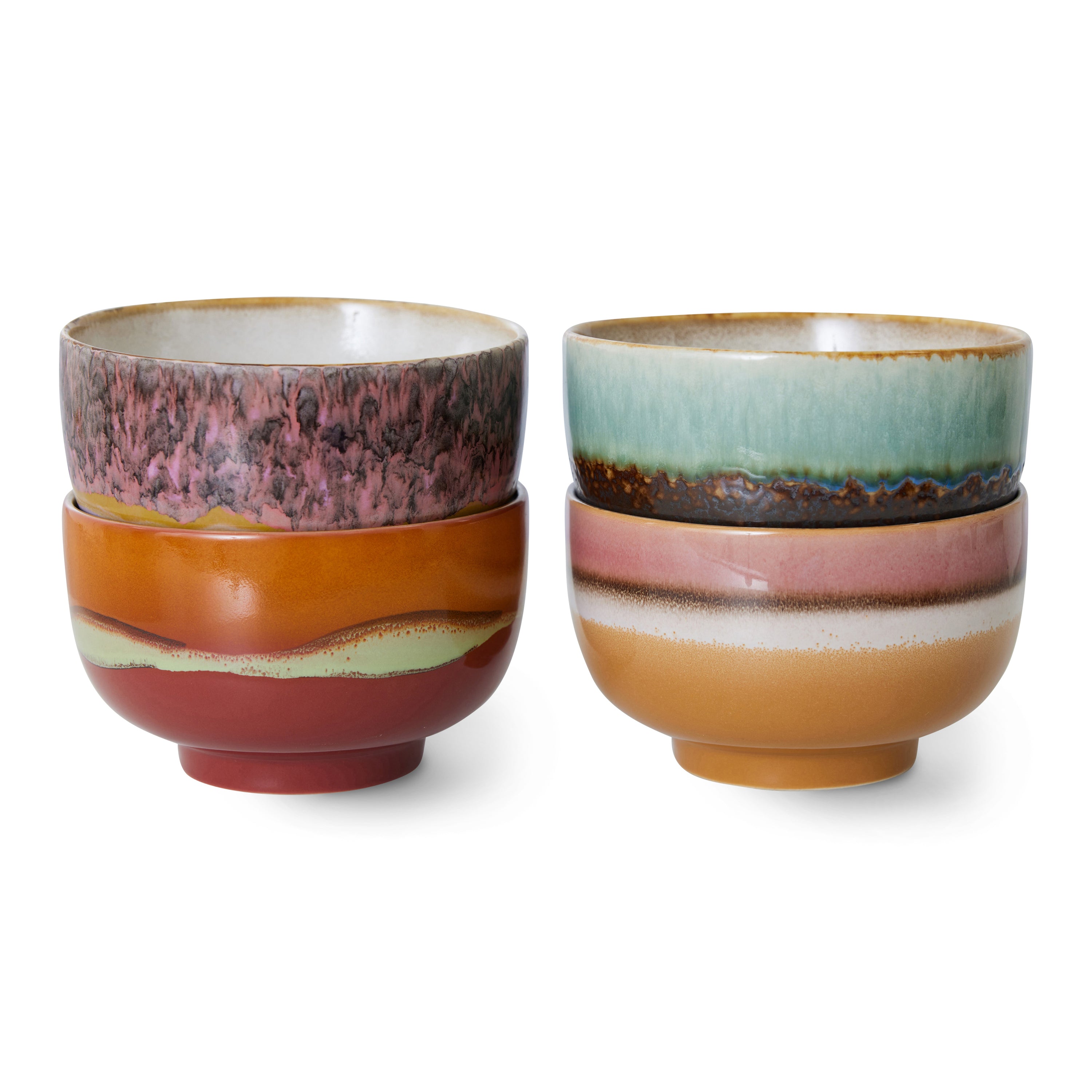 HKliving 70s Ceramics Kommen Set