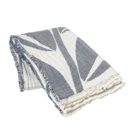 Broste Copenhagen gebatikt katoen plaid