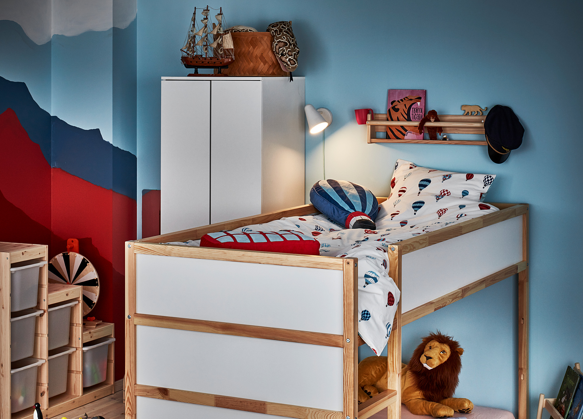 IKEA KURA omkeerbaar kinderbed
