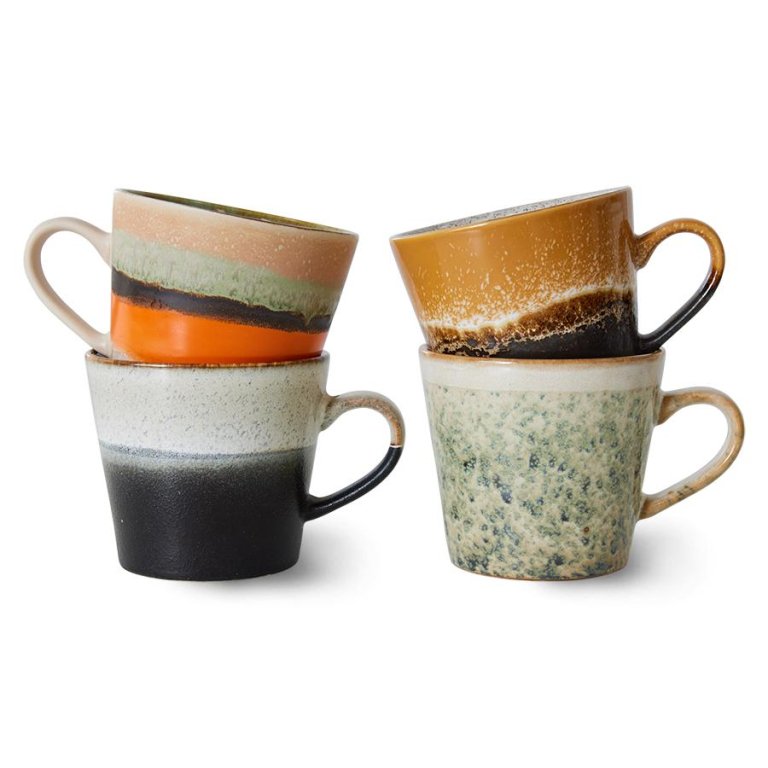 HKliving 70s ceramics beker set