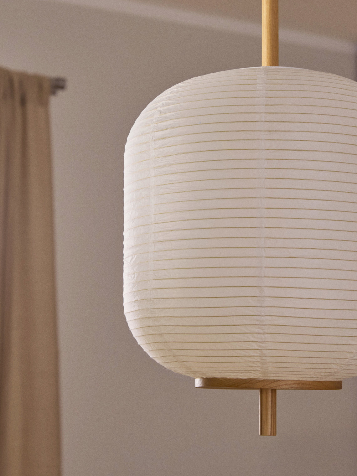 Japanse Zen Hanglamp van rijstpapier (Andon stijl)