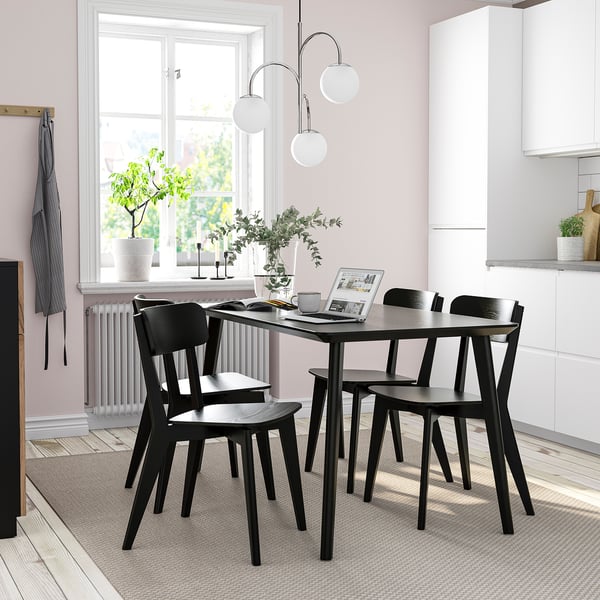 IKEA LISABO eettafel essen fineer