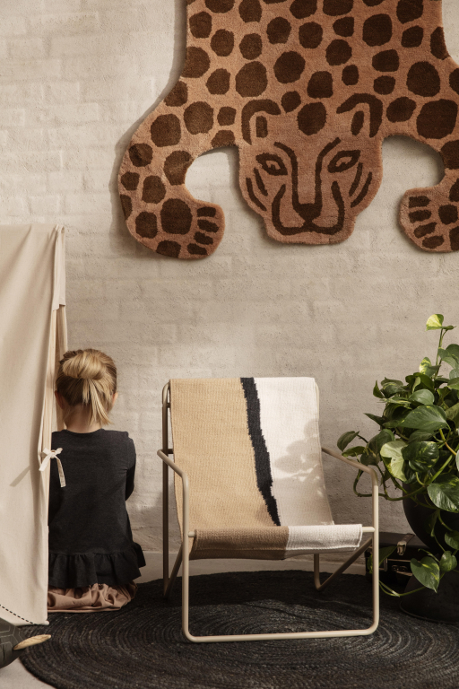 ferm LIVING Jute Vloerkleed Kelim
