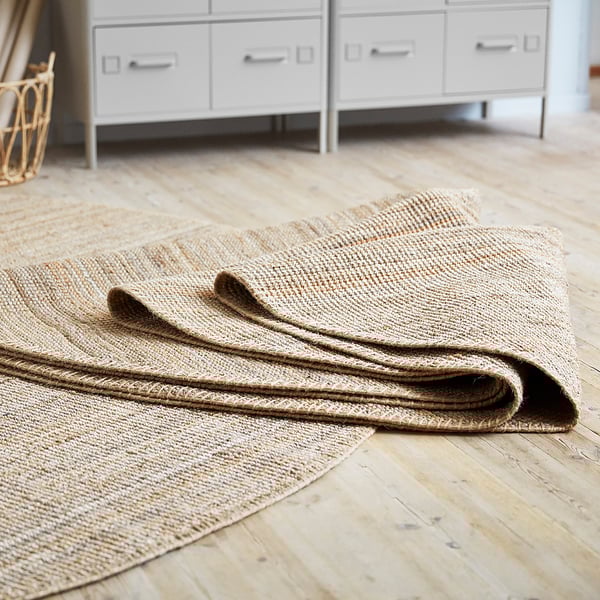 IKEA NATTJASMIN jute vloerkleed naturel