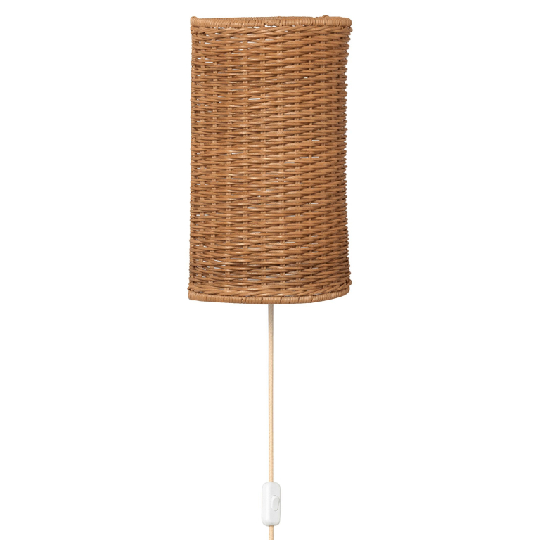 ferm LIVING Rattan wandlamp
