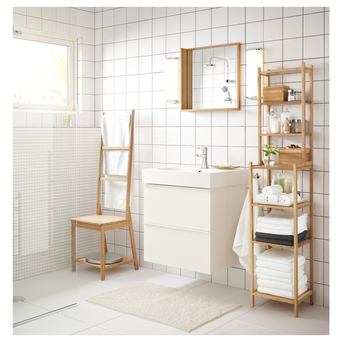 IKEA RÅGRUND badkamerrek bamboe