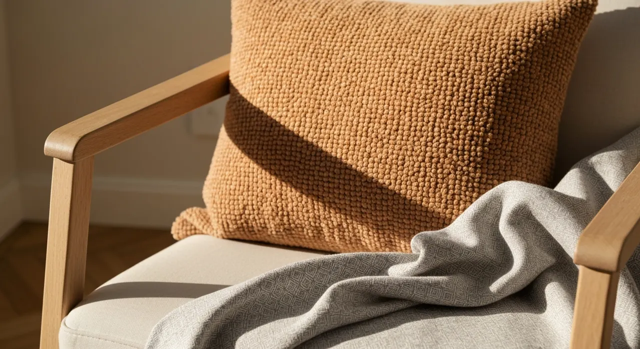 Quiet Luxury Kinderkamer - detail van materialen en textuur