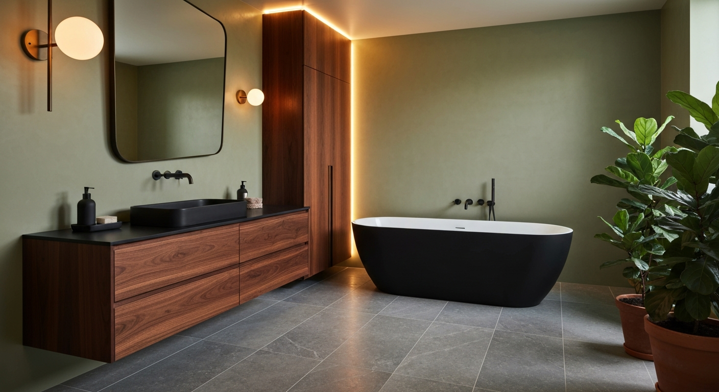 Retro Revival 2026 badkamer