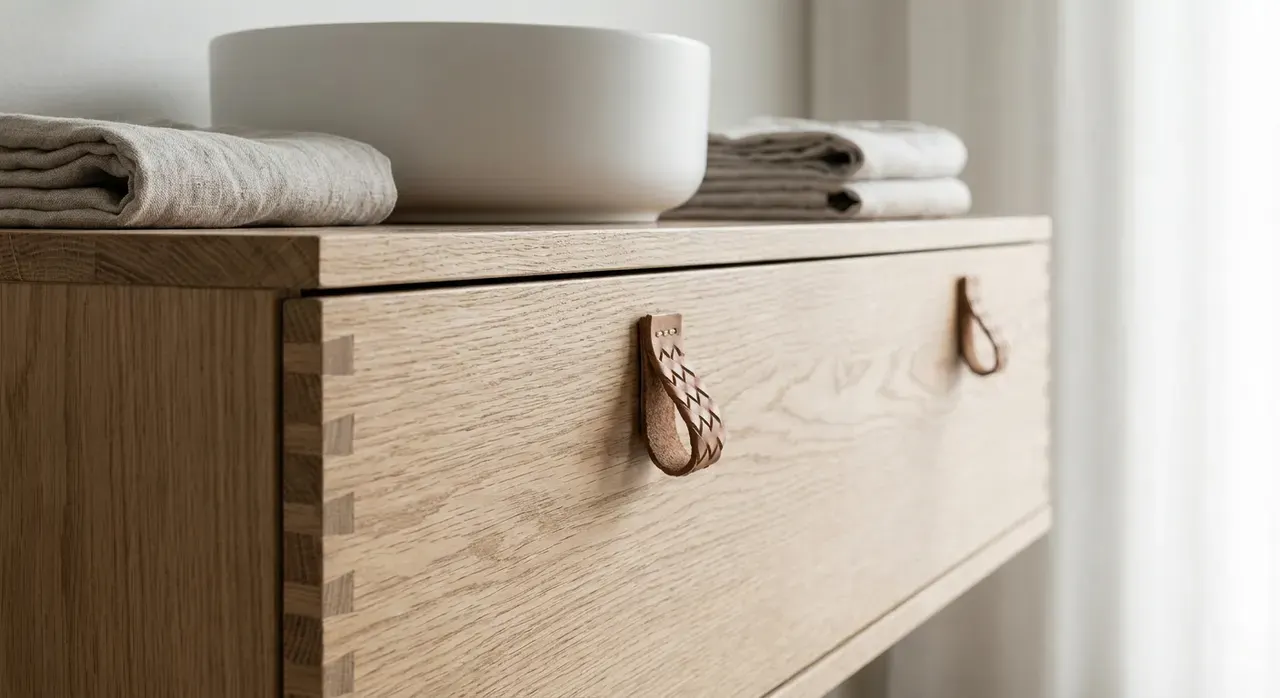 Scandinavisch Badkamer - meubels en opstelling