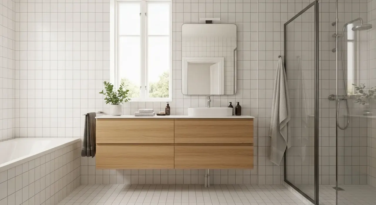 Scandinavisch badkamer