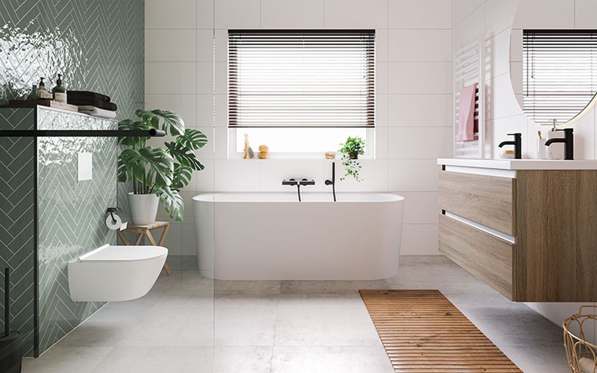 Scandinavisch Badkamer - sfeervolle badkamer 17