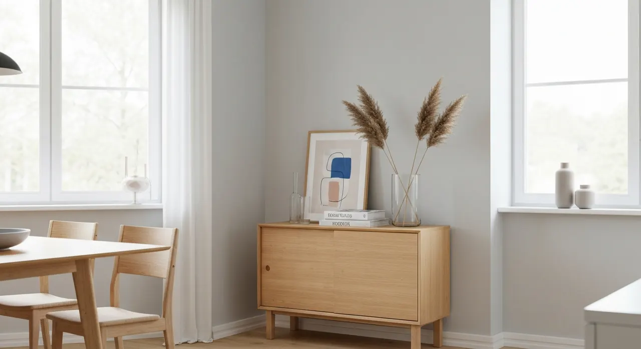 Scandinavisch Eetkamer - stijlvol hoekje