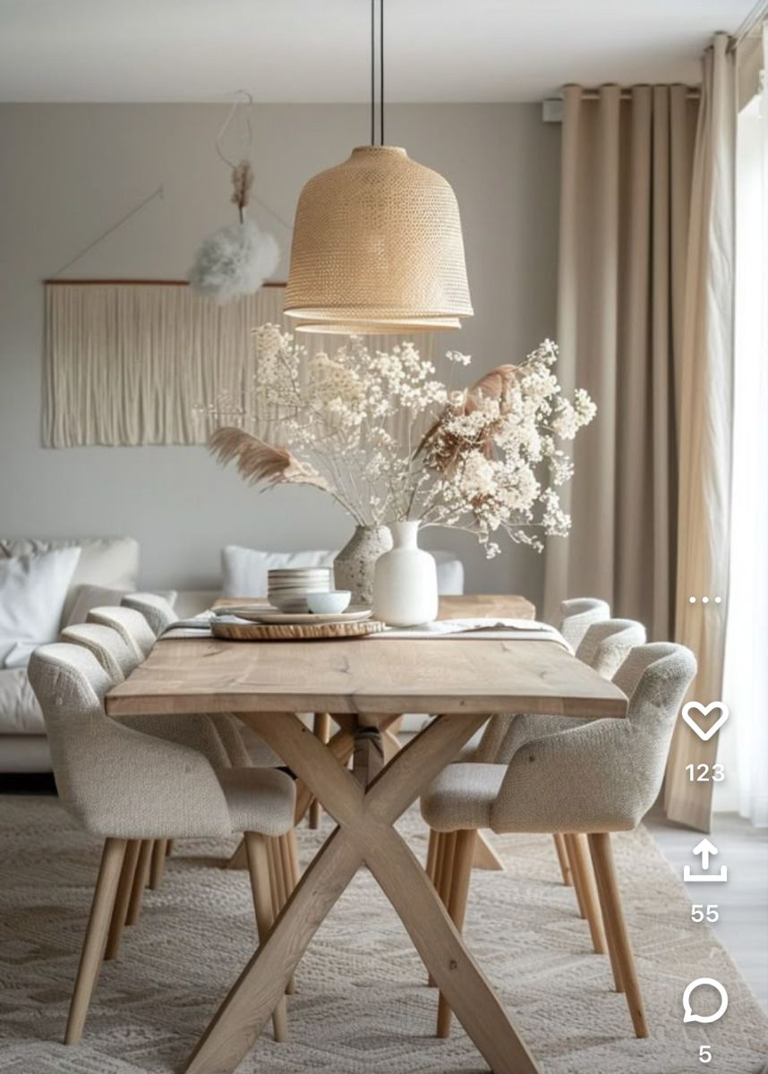 Scandinavisch Eetkamer - sfeervolle eetkamer 5