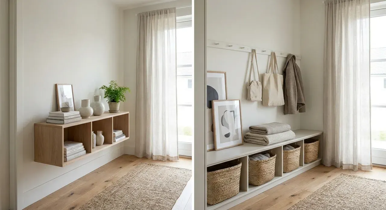 Scandinavisch Hal - rekken en opbergen