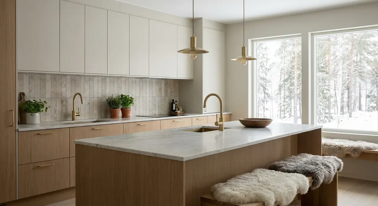 Scandinavisch Keuken - luxe variant