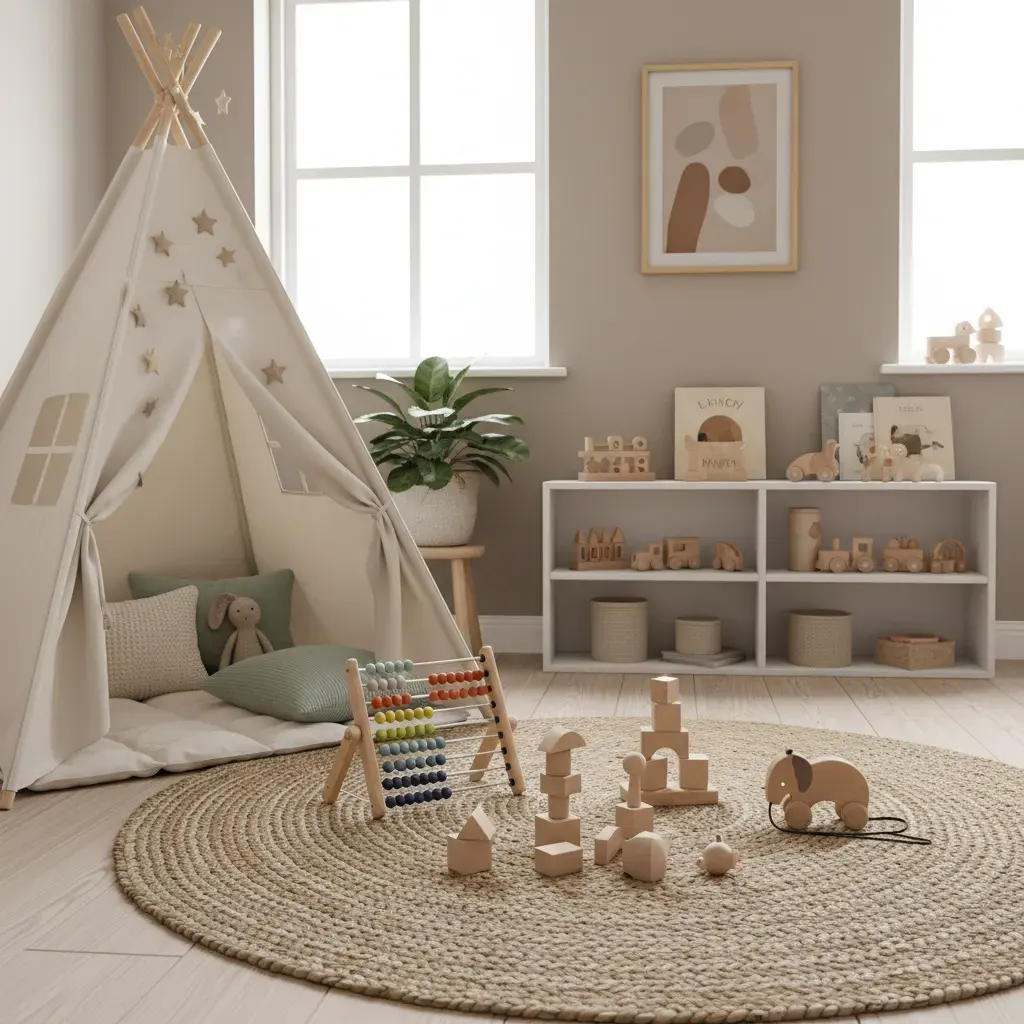 Scandinavisch Kinderkamer - kleurenpalet en sfeer