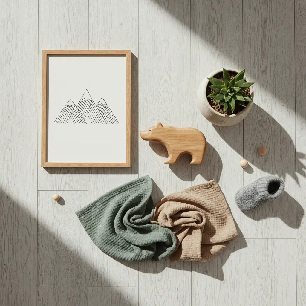 Scandinavisch Kinderkamer - inrichting en decoratie