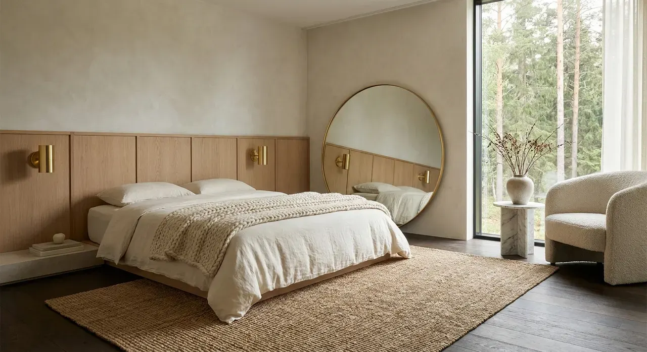 Scandinavisch Slaapkamer - luxe variant