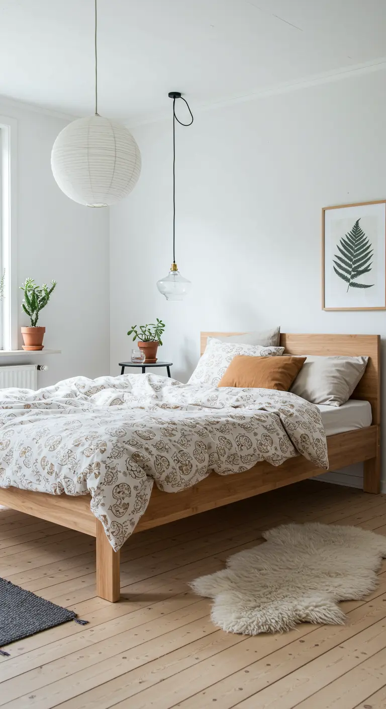 Scandinavisch Slaapkamer - sfeervolle slaapkamer 6