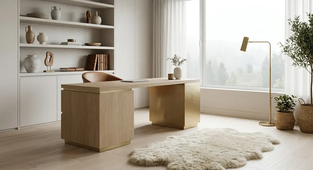 Scandinavisch Werkkamer - luxe variant