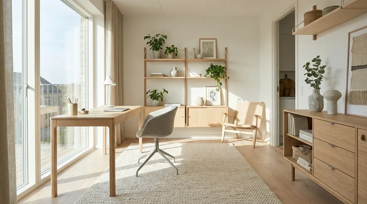 Scandinavisch werkkamer