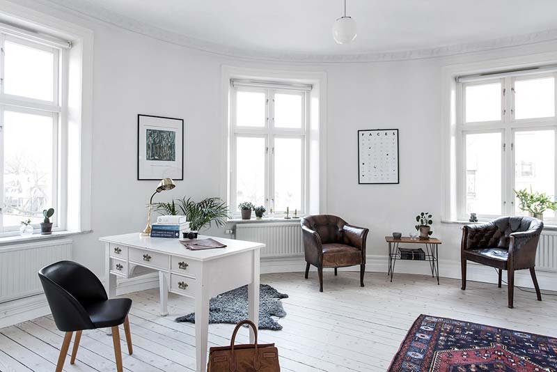 Scandinavisch Werkkamer - sfeervolle werkkamer 2