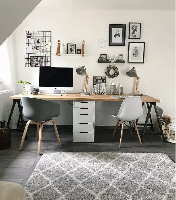 Scandinavisch Werkkamer - sfeervolle werkkamer 3