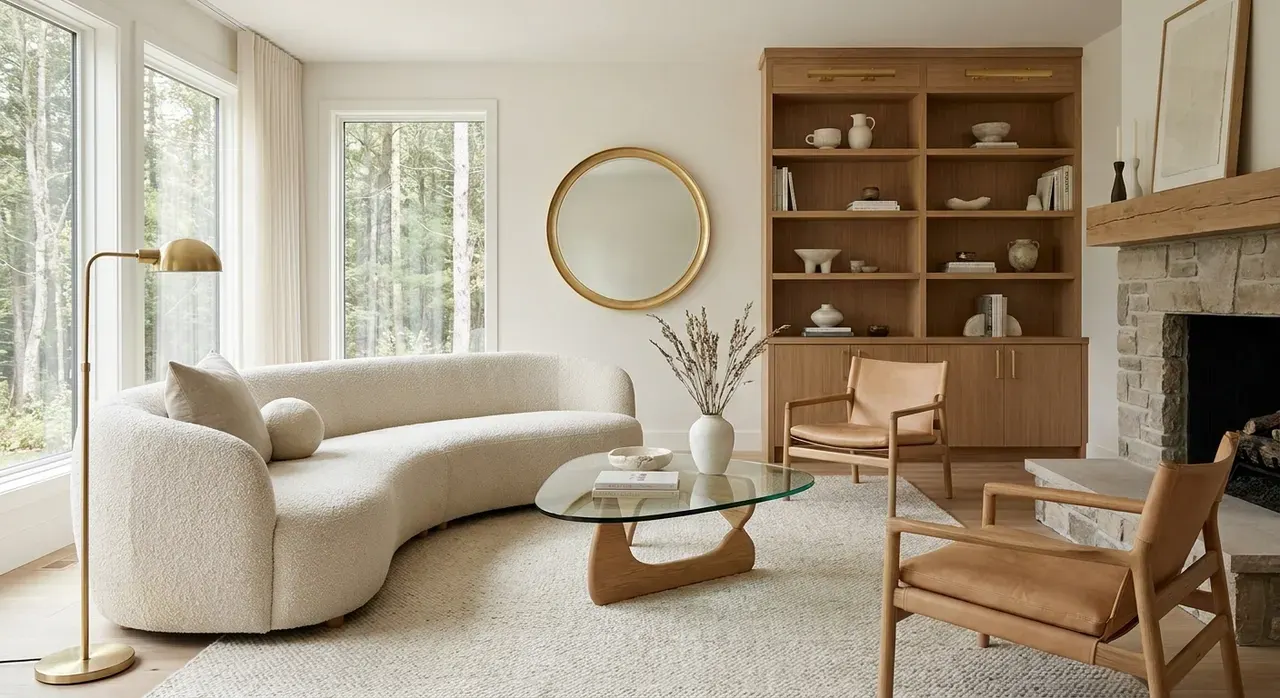 Scandinavisch Woonkamer - luxe variant