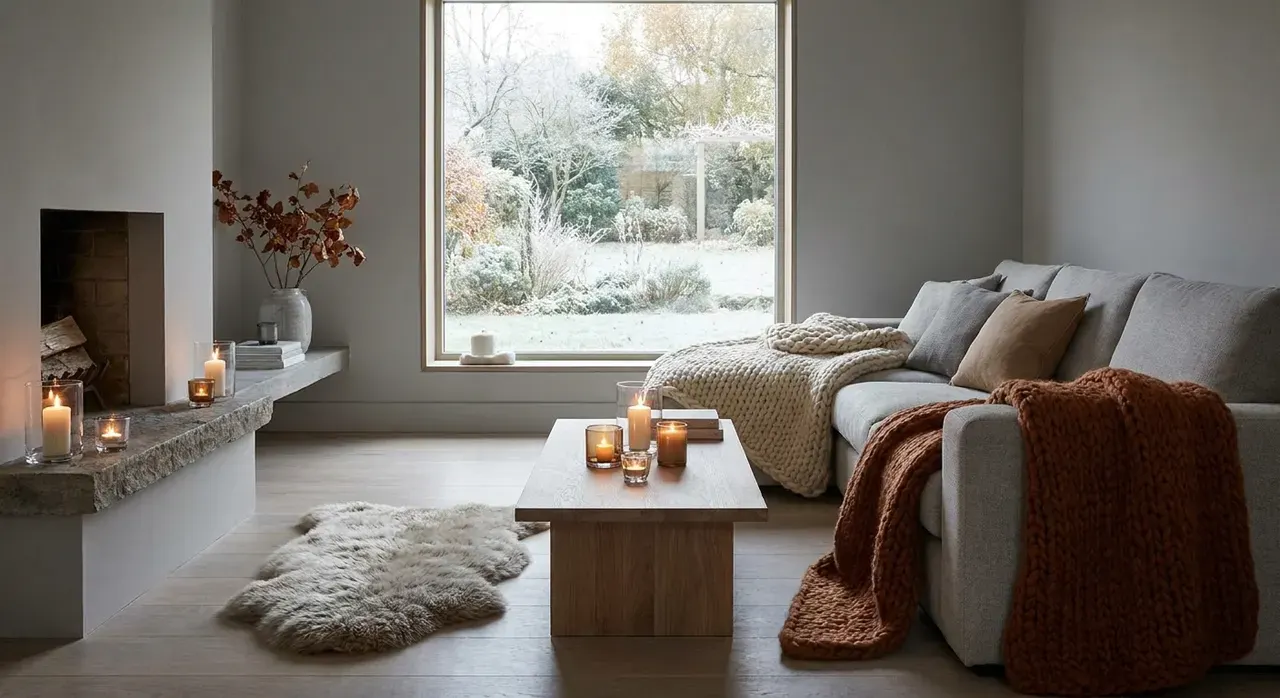 Scandinavisch Woonkamer - seizoensvariant