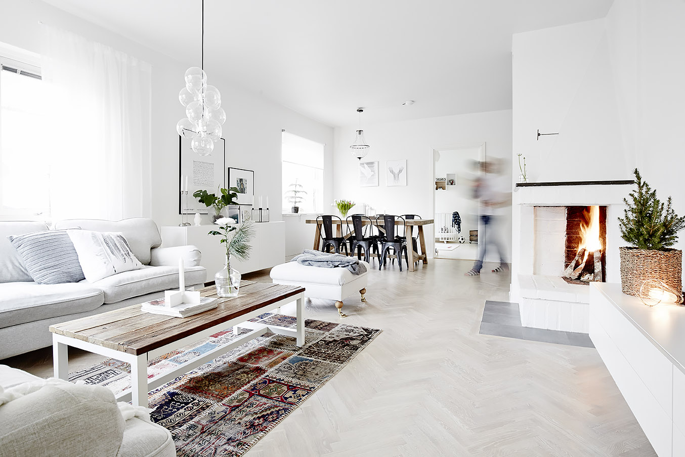 Scandinavisch Woonkamer - sfeervolle woonkamer 14