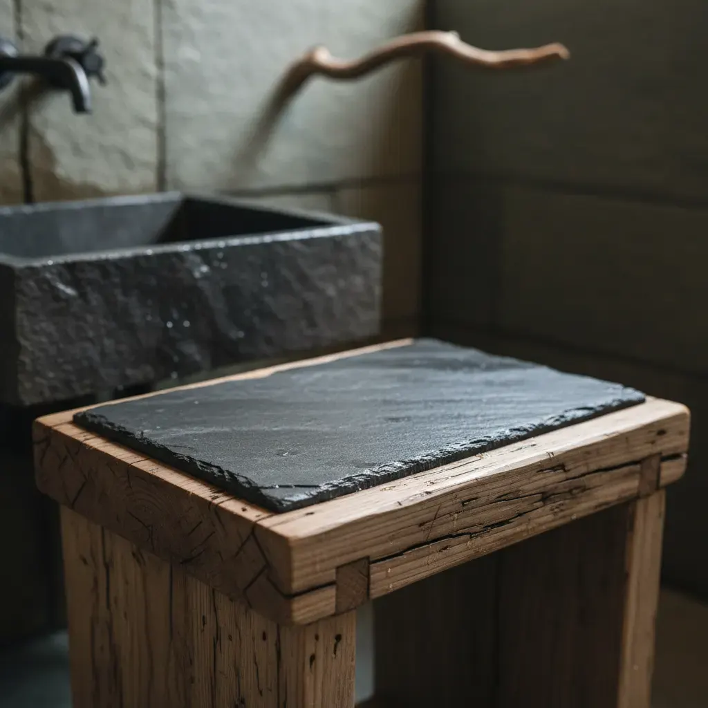 Wabi-Sabi Badkamer - meubels en opstelling