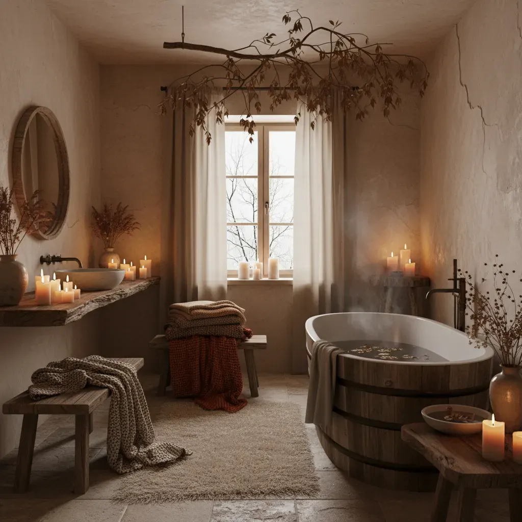 Wabi-Sabi Badkamer - seizoensvariant