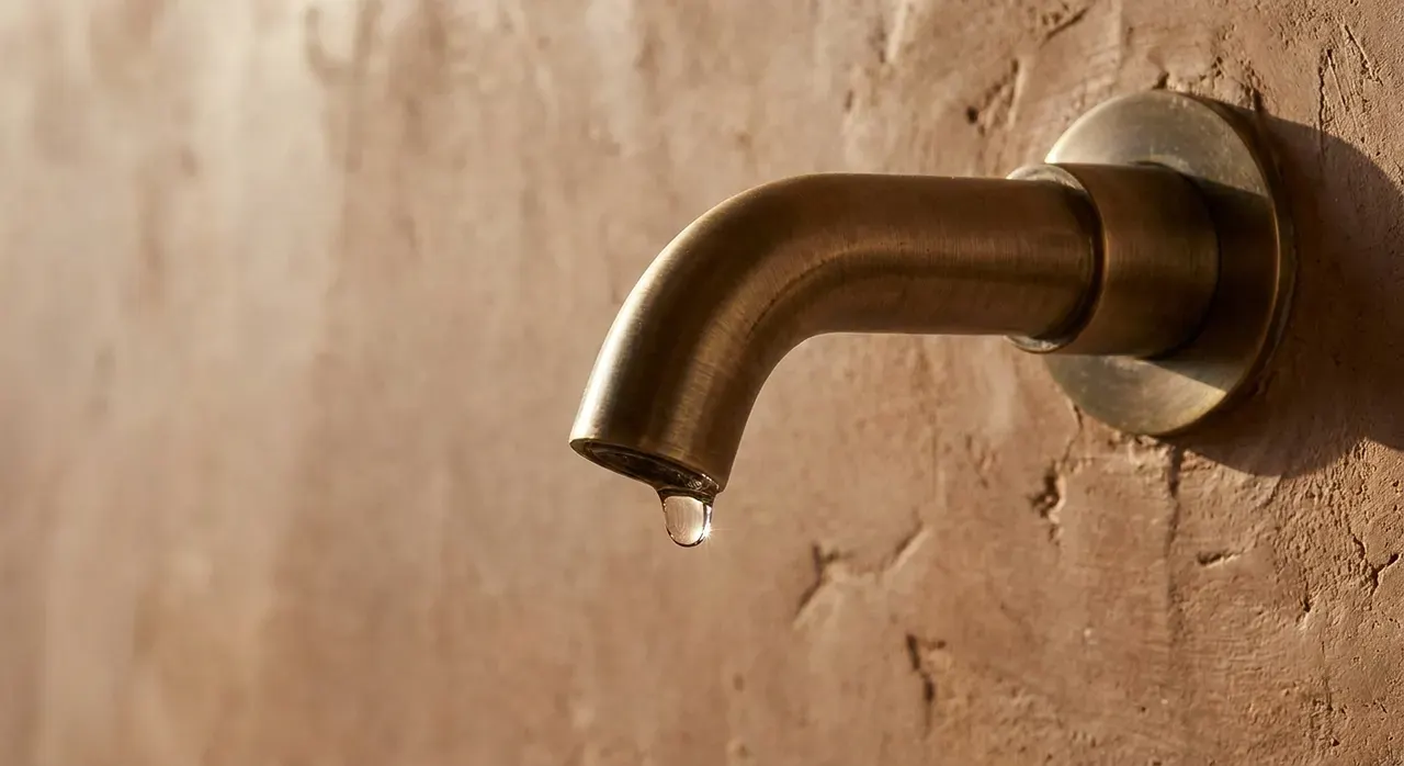 Wabi-Sabi Badkamer - detail van materialen en textuur