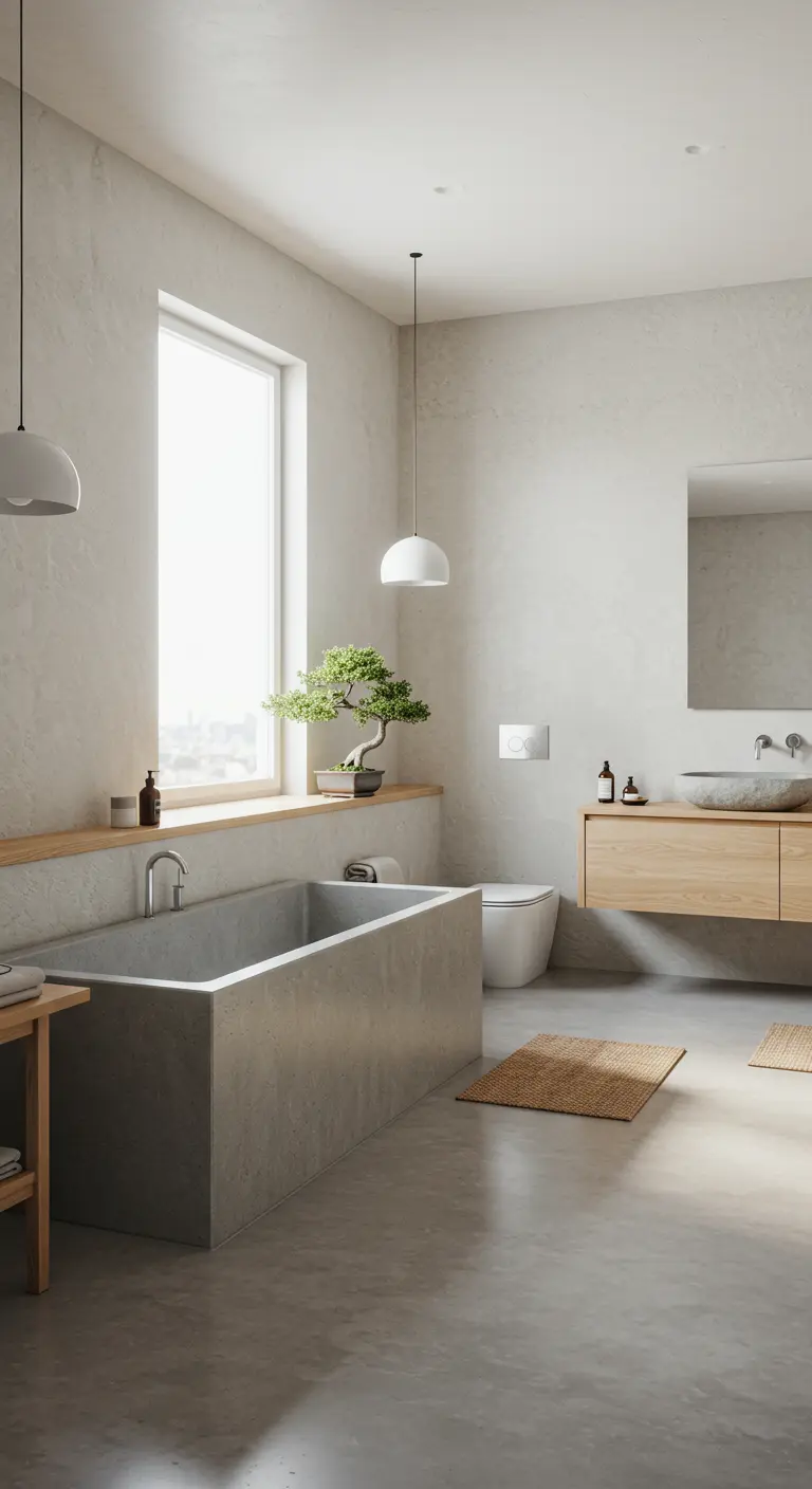 Wabi-Sabi Badkamer - sfeervolle badkamer 8