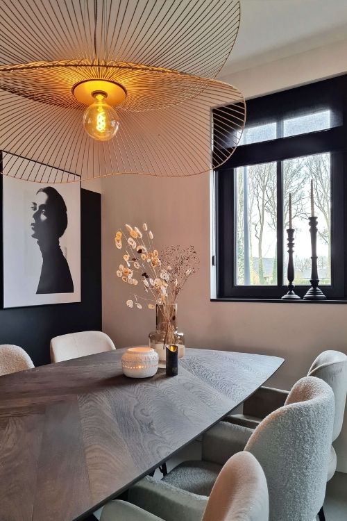 Wabi-Sabi Eetkamer - sfeervolle eetkamer 9