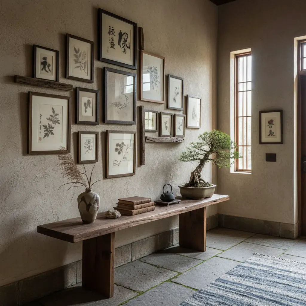 Wabi-Sabi Hal - galerij wand