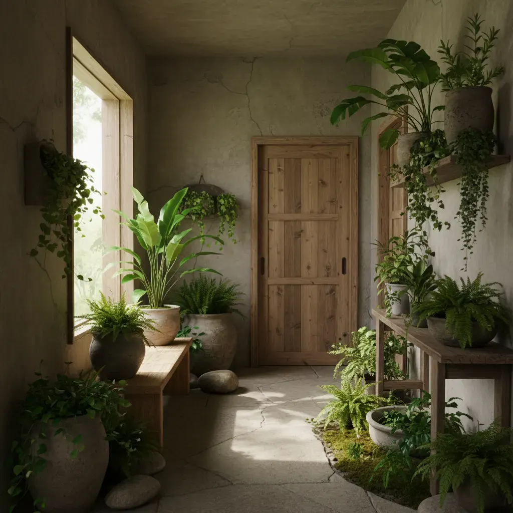 Wabi-Sabi Hal - planten en groen accent