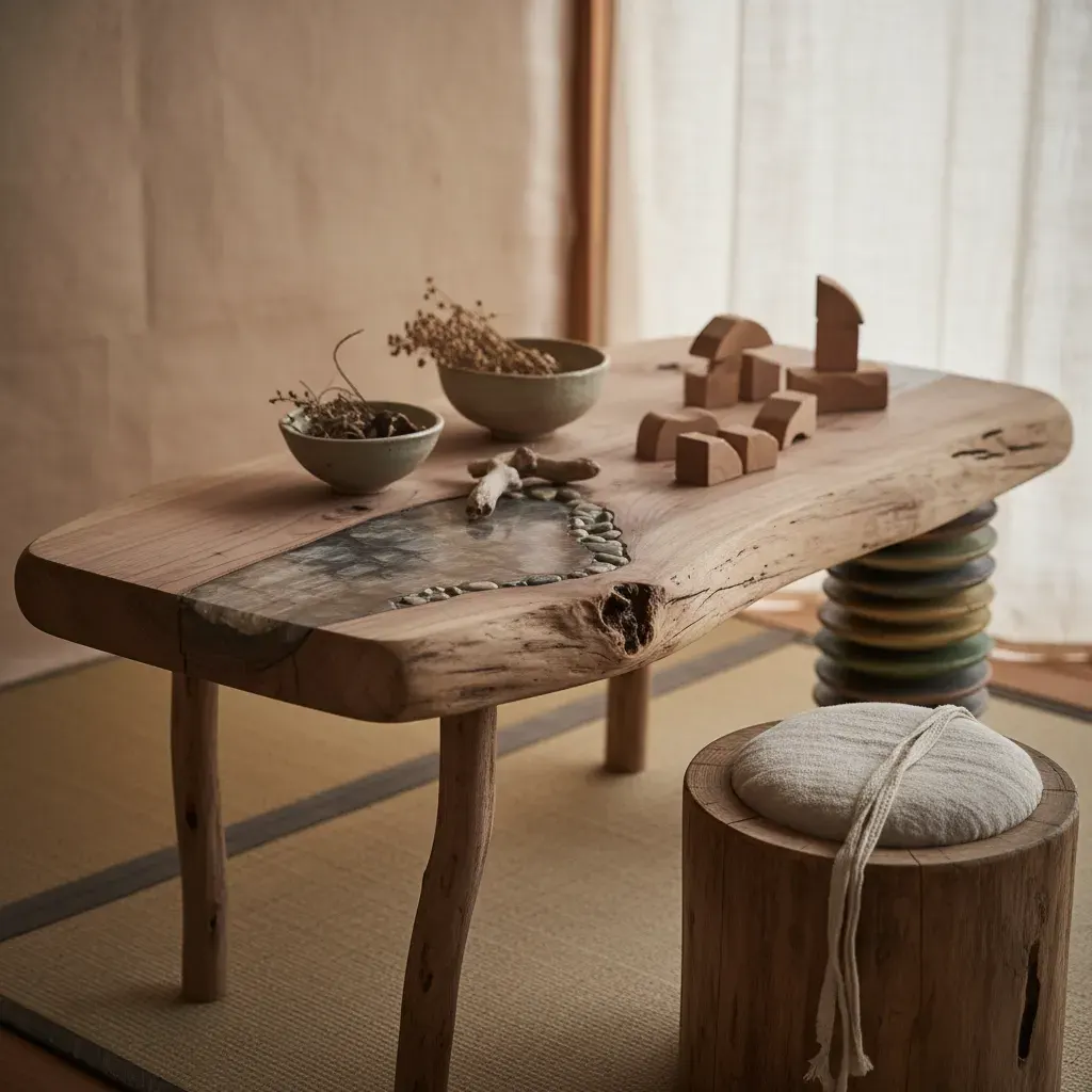 Wabi-Sabi Kinderkamer - meubels en opstelling