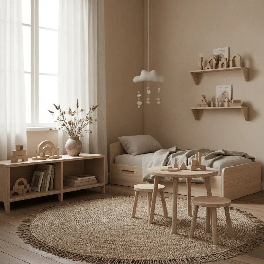 Wabi-Sabi Kinderkamer - budgetvriendelijke look