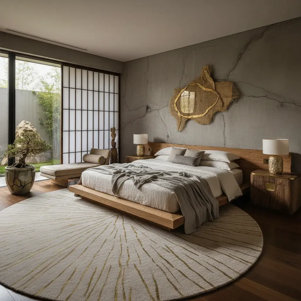 Wabi-Sabi Slaapkamer - luxe variant