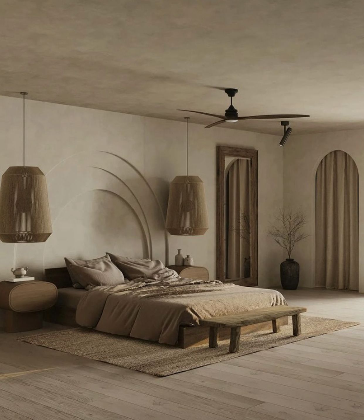 Wabi-Sabi Slaapkamer - sfeervolle slaapkamer 10