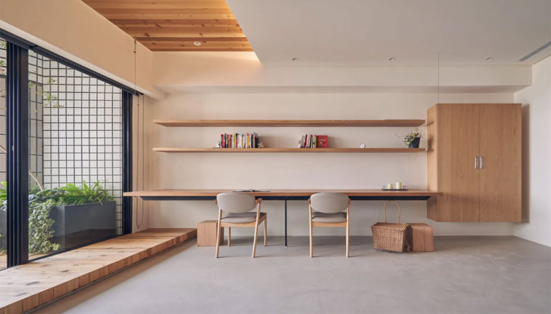 Wabi-Sabi Werkkamer - sfeervolle werkkamer 17