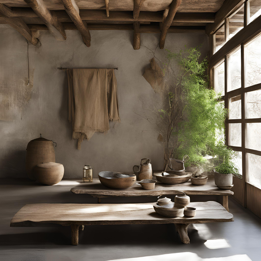 Wabi-Sabi Werkkamer - sfeervolle werkkamer 2