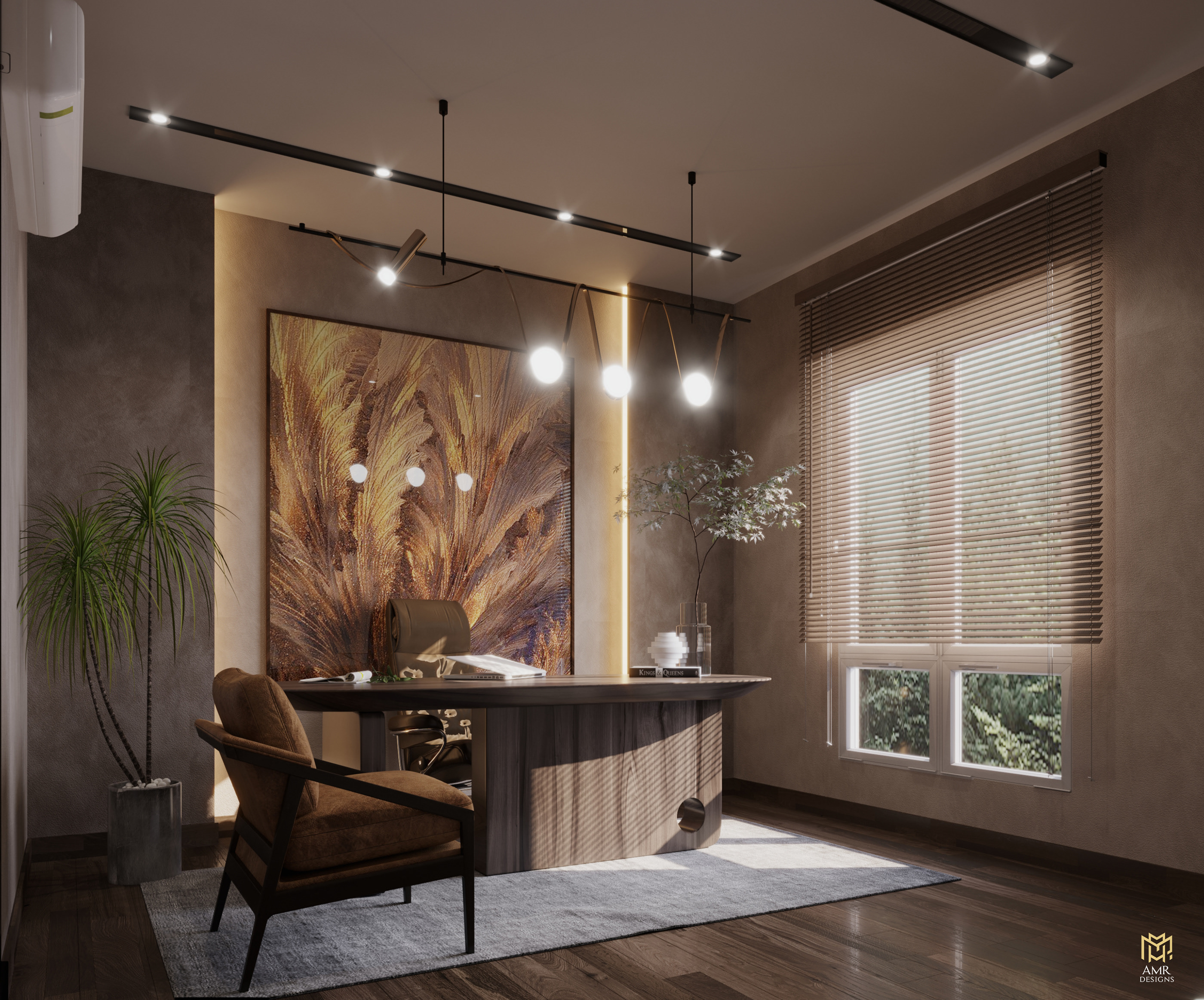 Wabi-Sabi Werkkamer - sfeervolle werkkamer 9