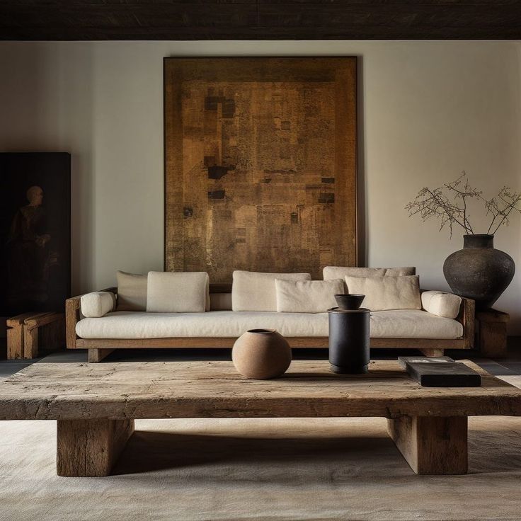 Wabi-Sabi Woonkamer - sfeervolle woonkamer 12