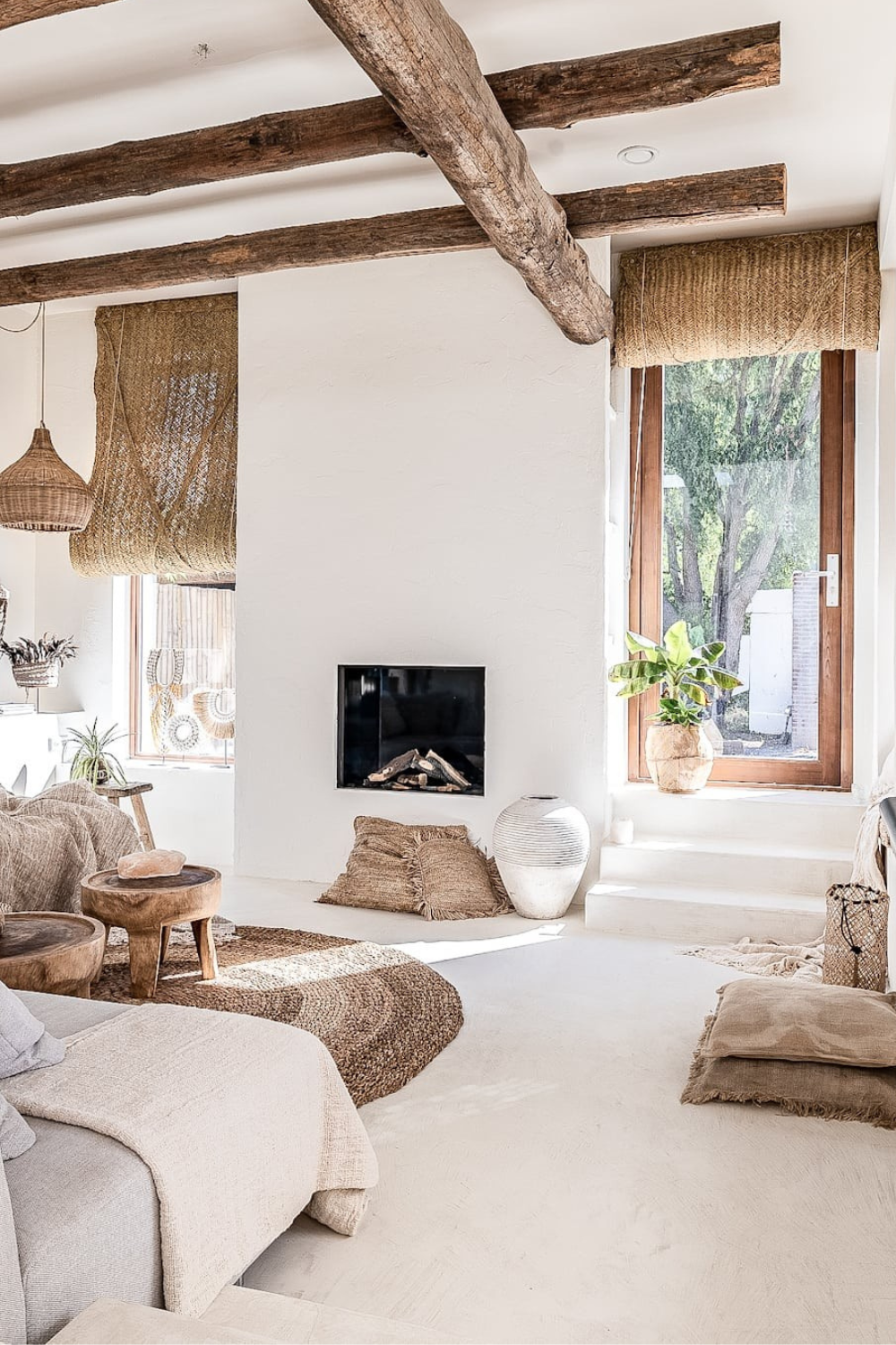 Wabi-Sabi Woonkamer - sfeervolle woonkamer 2