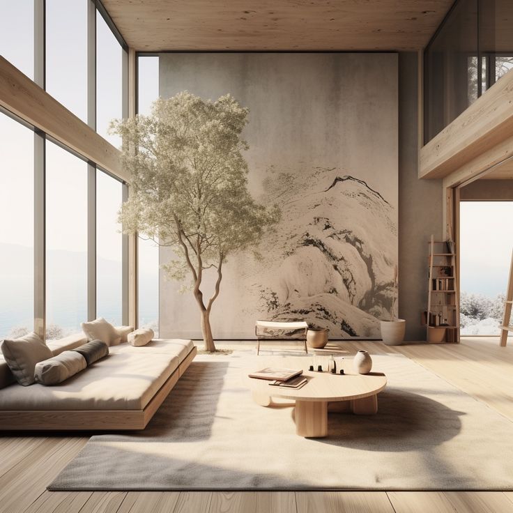 Wabi-Sabi Woonkamer - sfeervolle woonkamer 3